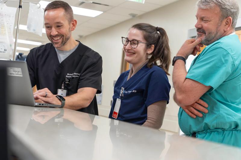 Photos from WellSpan Shrewsbury Hospital opening day including staff and first inpatient patient