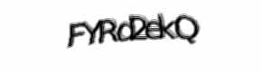 Security check image, please type the characters shown