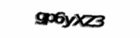 Security check image, please type the characters shown