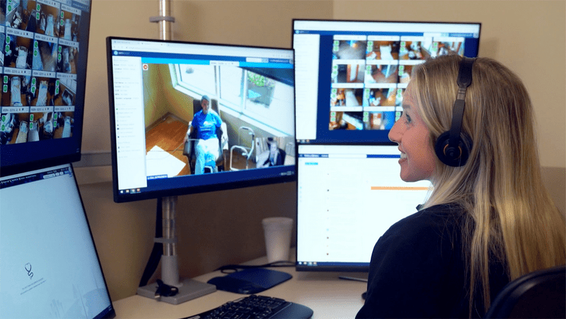 nurse using artisight
