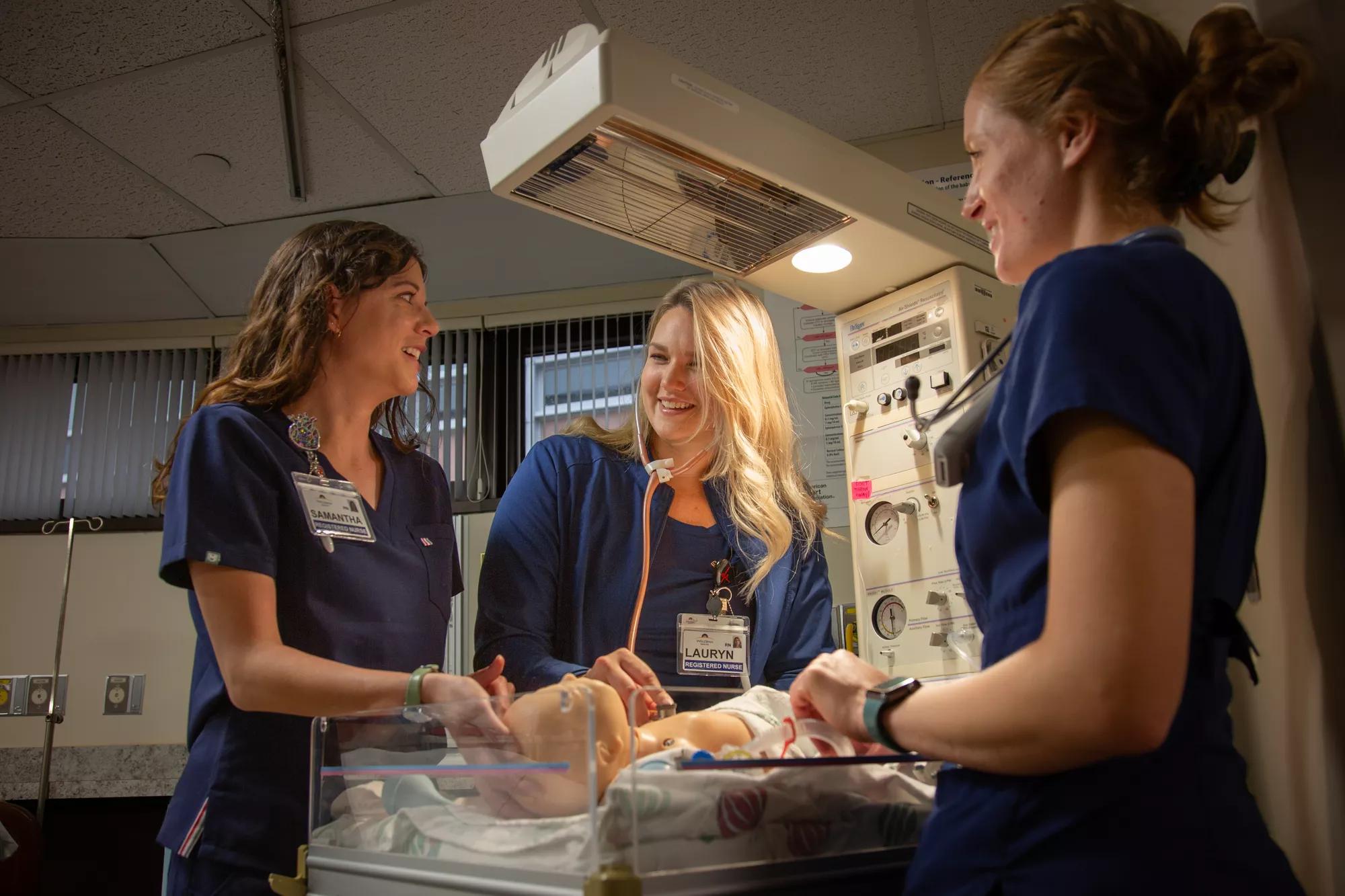 Nurses at work