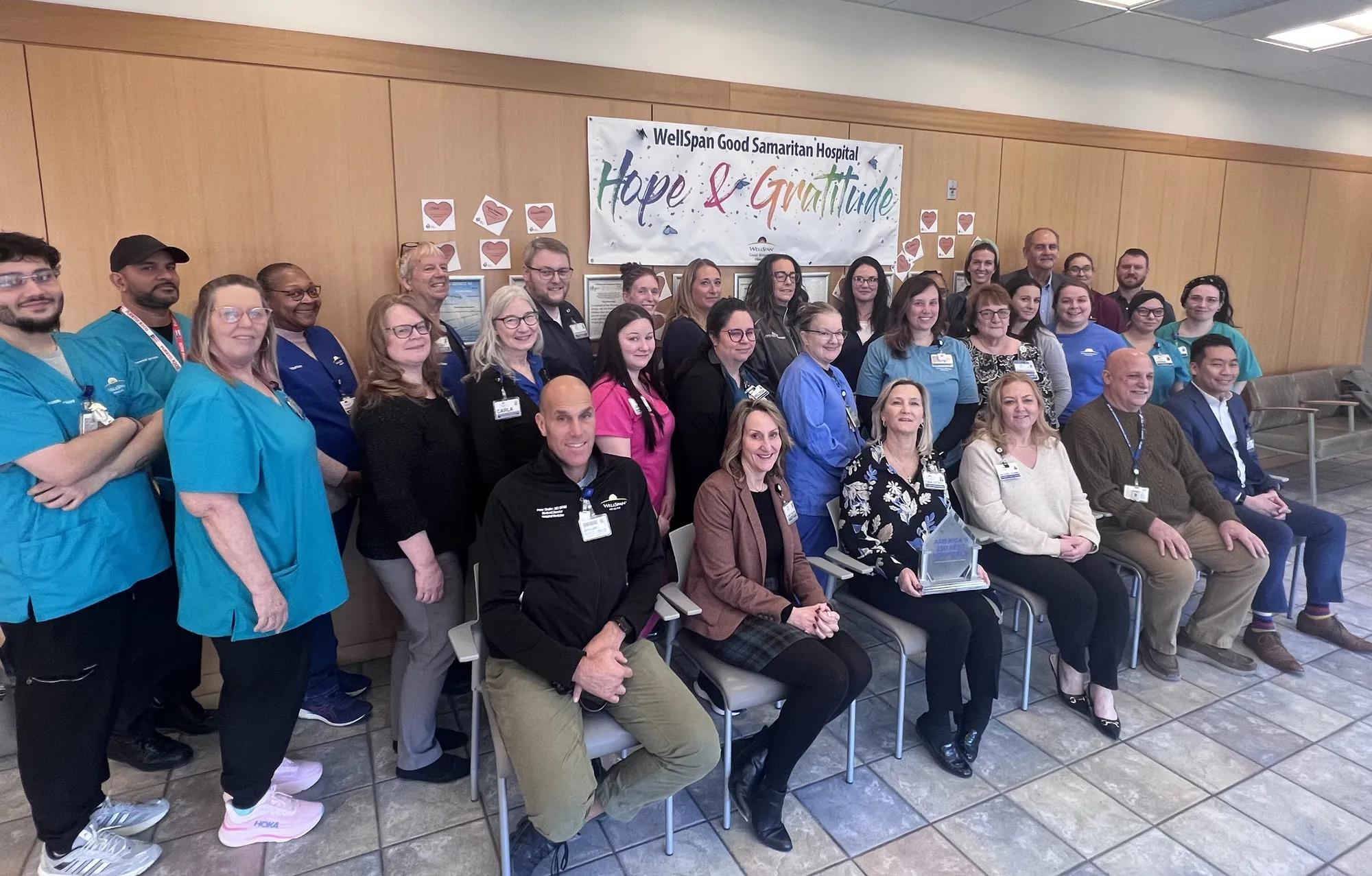 WellSpan Good Samaritan Hospital and WellSpan Ephrata Community Hospital -- both best 250 hospitals by Healthgrades 2026. Embargoed until Jan. 27, 2026.